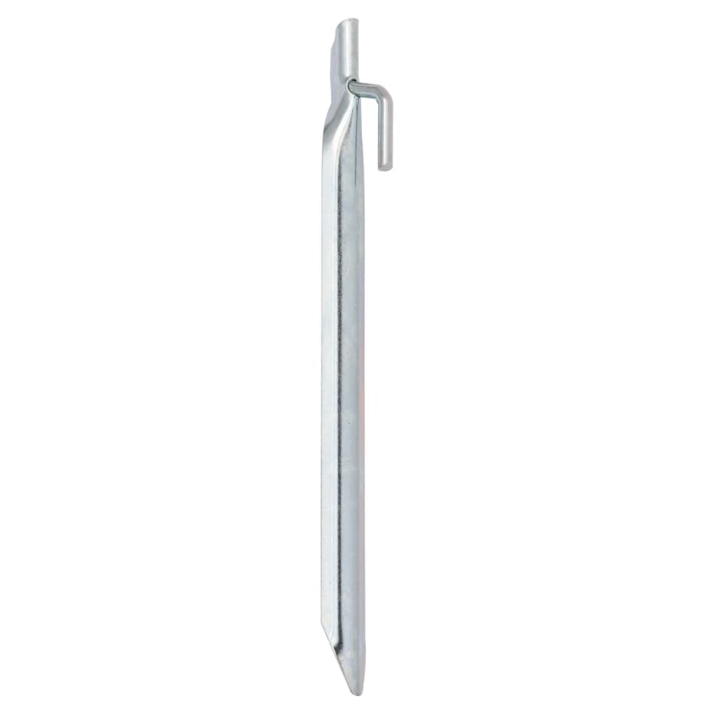 Țăruși de cort 24 buc., formă V, 24 cm, Ø20 mm, oțel galvanizat