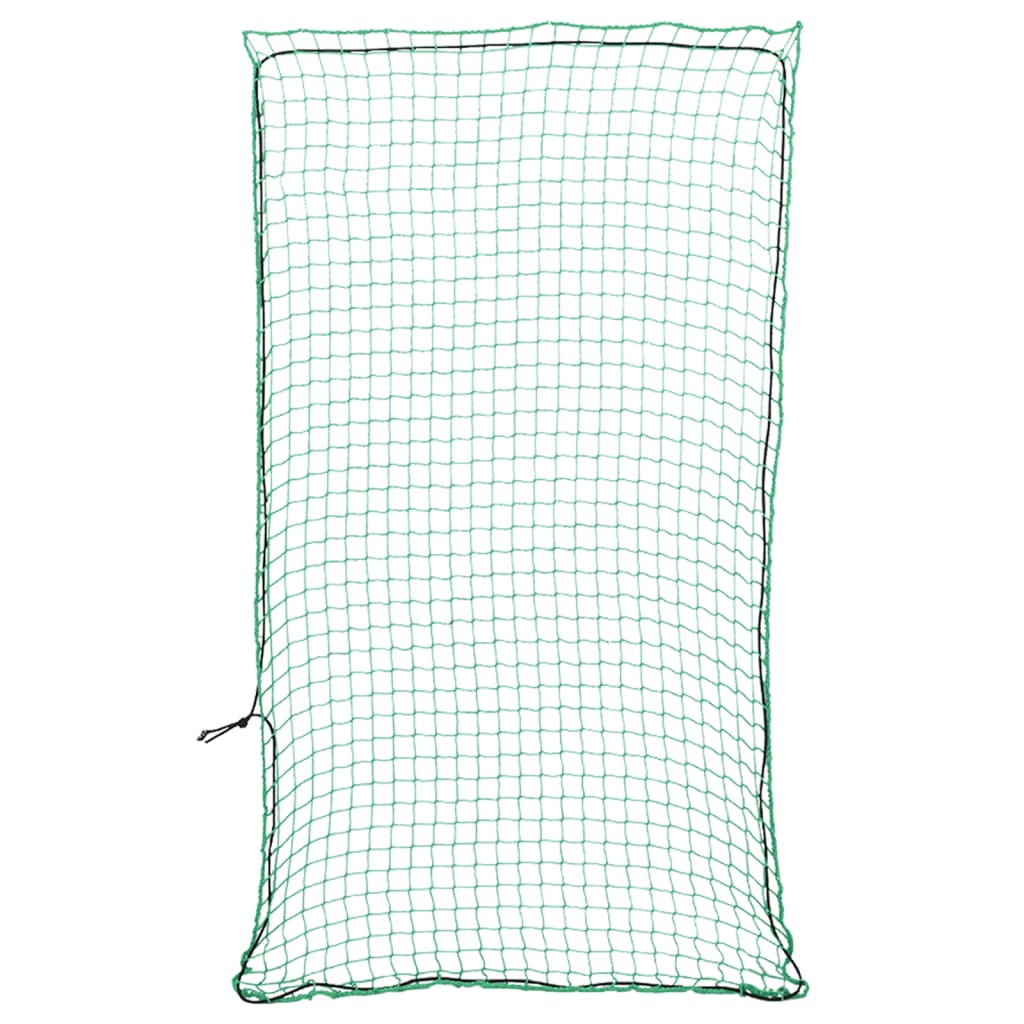 Plasă de remorcă cu funie elastică, verde, 2,7x1,5 m, PP