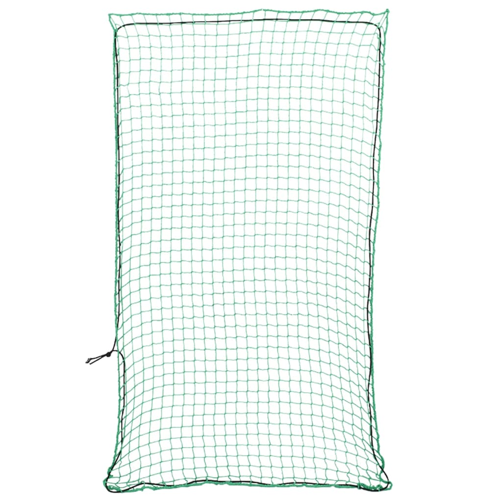 Plasă de remorcă cu funie elastică, verde, 3,5x2 m, PP