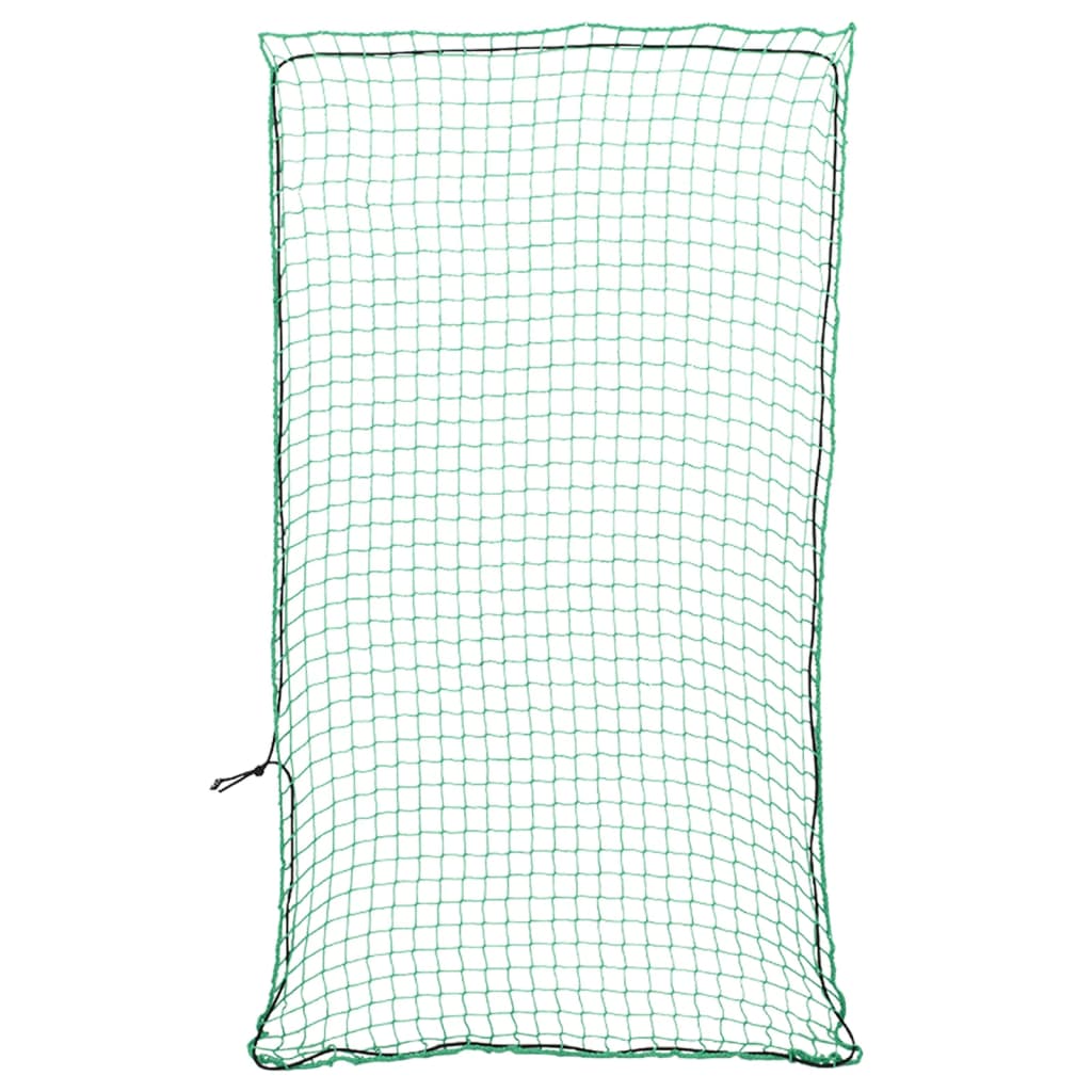 Plasă de remorcă cu funie elastică, verde, 4,5x2,5 m, PP