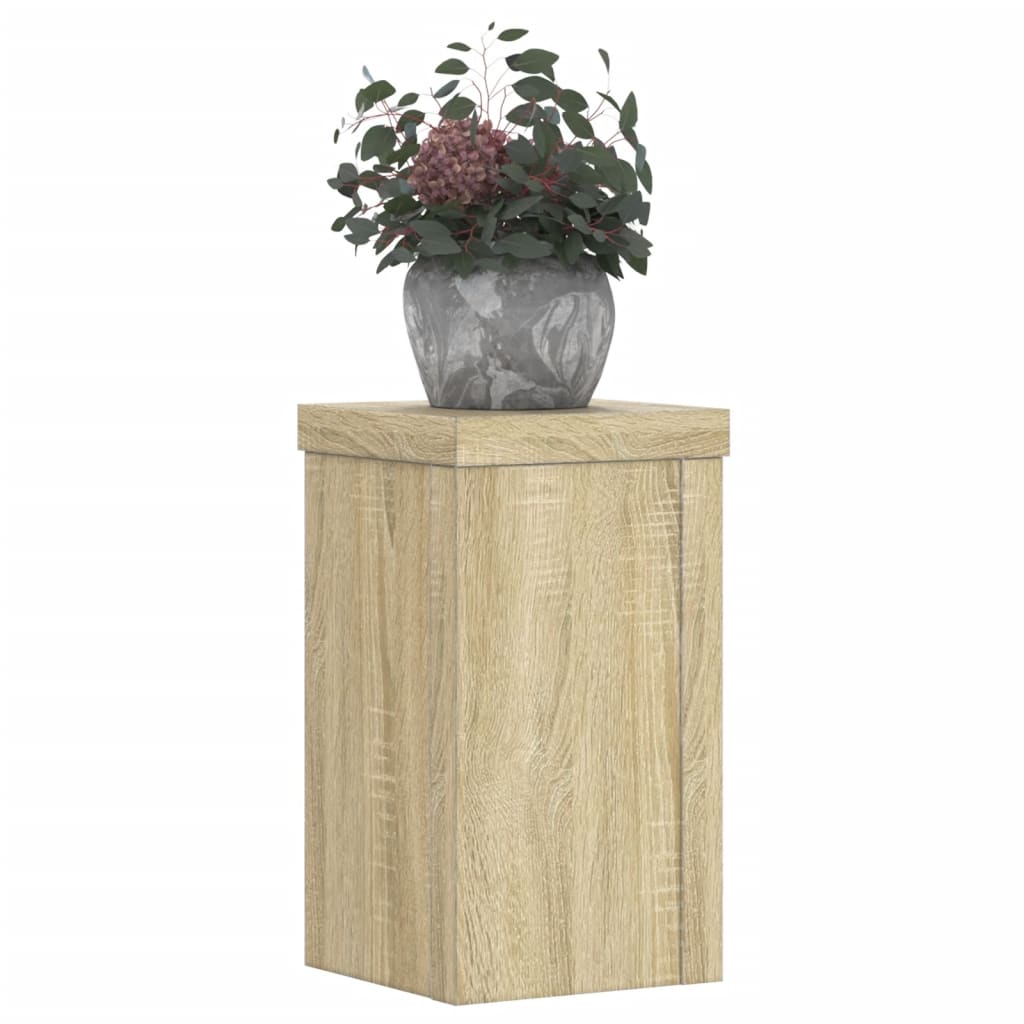 Suporturi de plante 2 buc. sonoma 10x10x18 cm lemn prelucrat