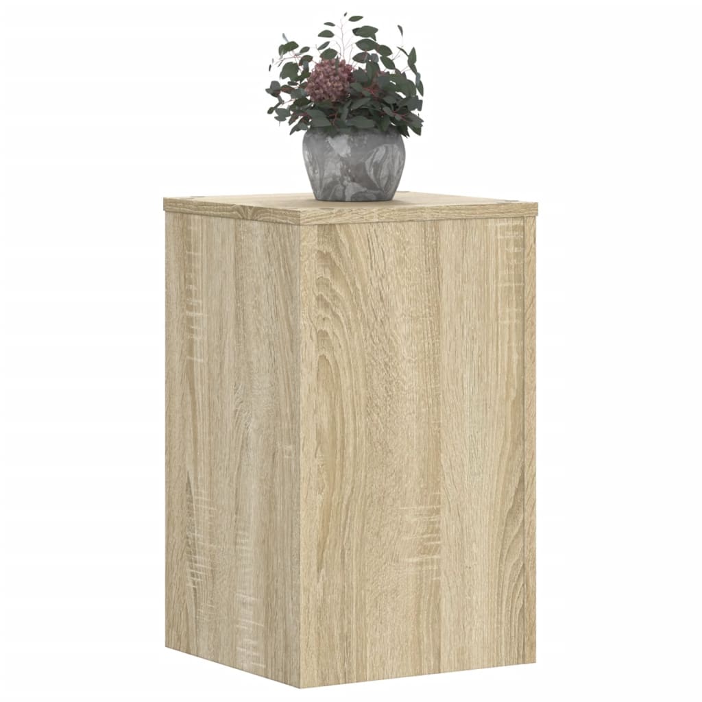 Suporturi de plante 2 buc. sonoma 30x30x50 cm lemn prelucrat