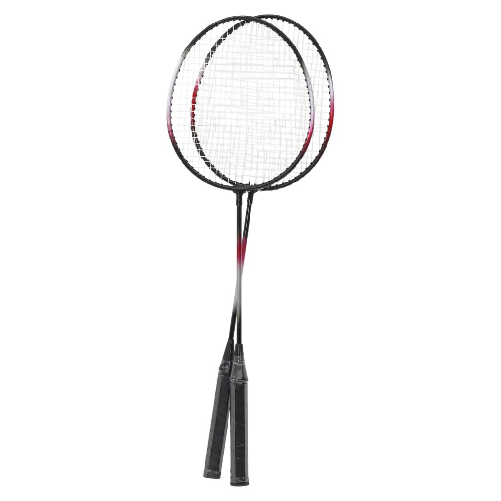 Set badminton 2 rachete/plasă/cutie de depozitare 292x30x152 cm