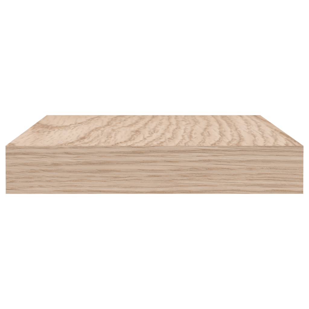 Rafturi plutitoare, 2 buc., 60x23,5x4 cm, lemn prelucrat