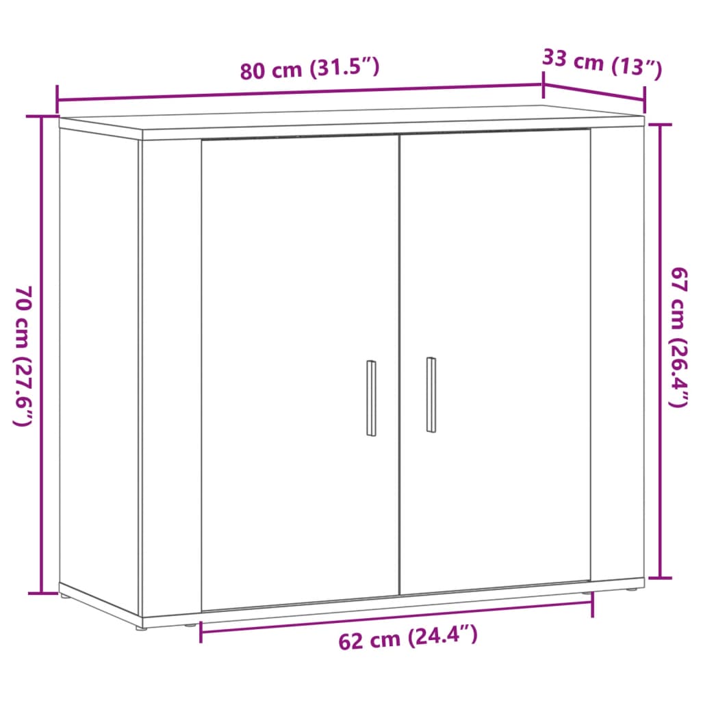 Dulap, lemn vechi, 80x33x70 cm, lemn prelucrat