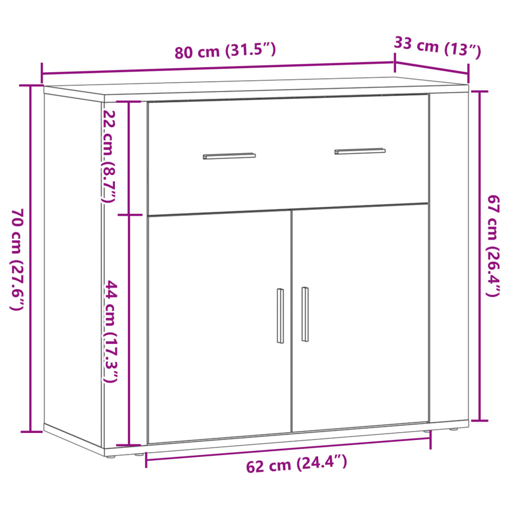 Dulap, lemn vechi, 80x33x70 cm, lemn prelucrat