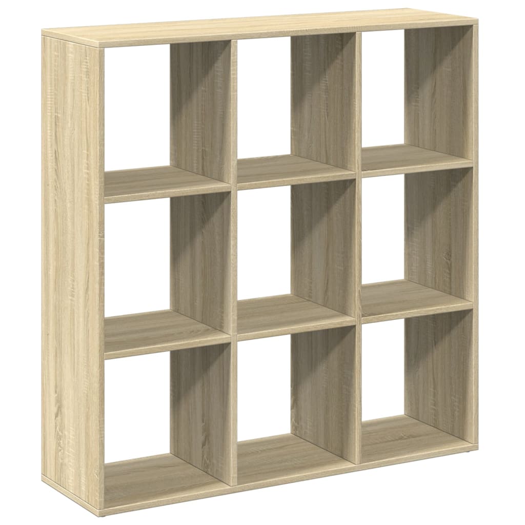 Bibliotecă/separator cameră stejar sonoma 102x29x103,5 cm lemn