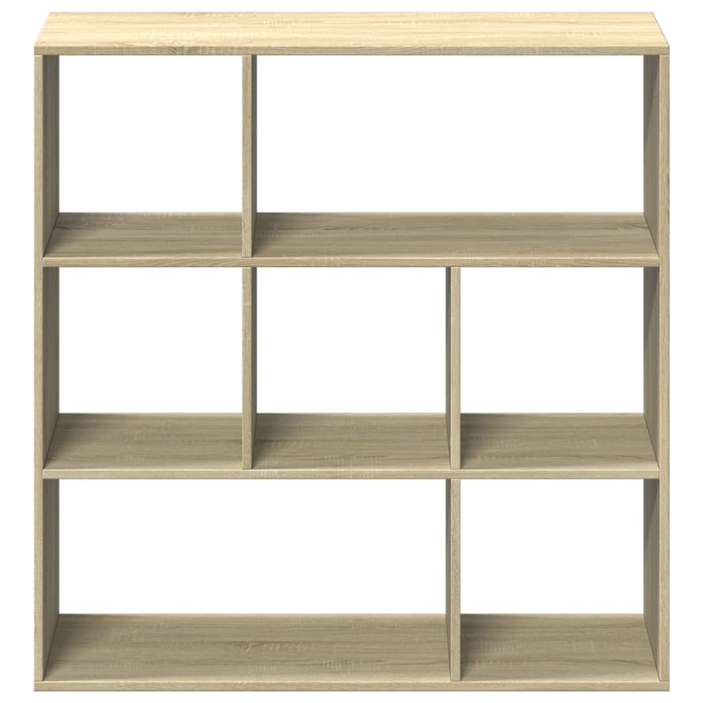 Bibliotecă/separator cameră stejar sonoma 102x29x103,5 cm lemn