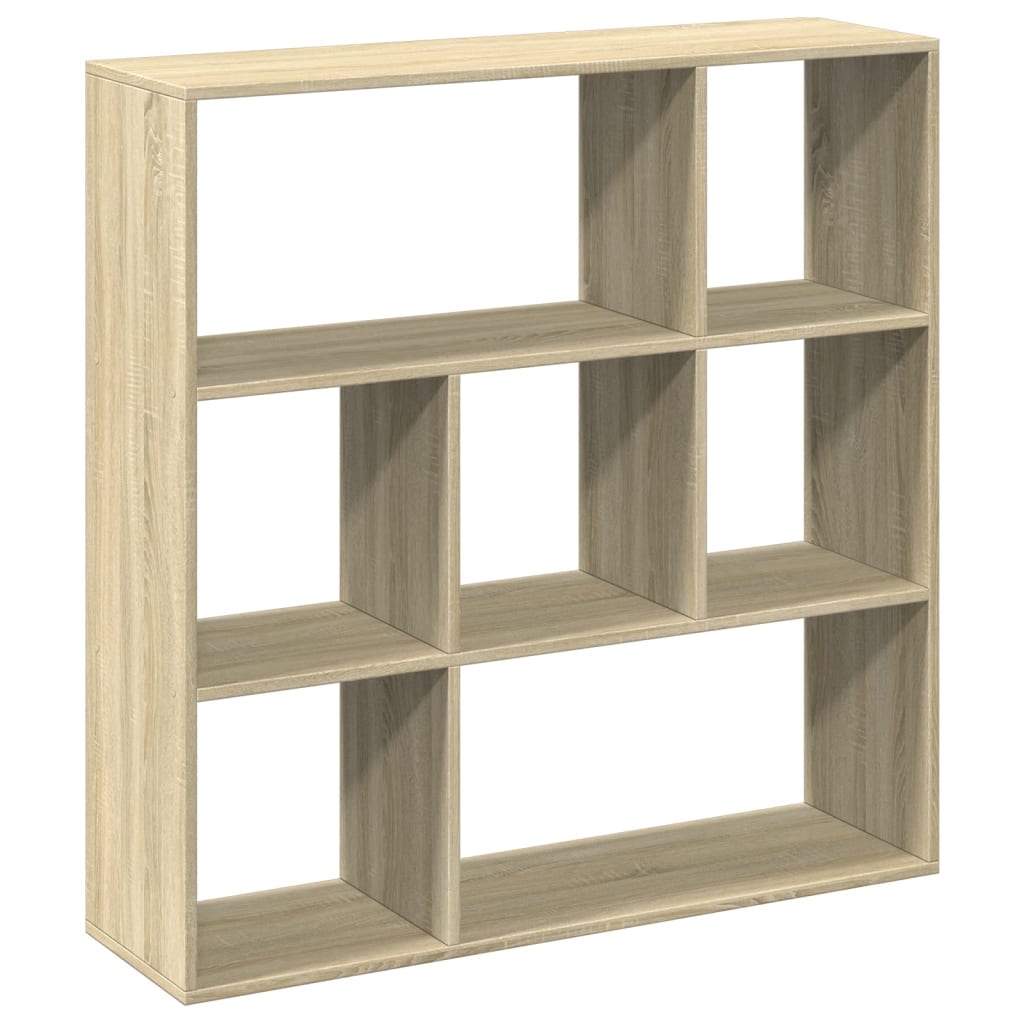 Bibliotecă/separator cameră stejar sonoma 102x29x103,5 cm lemn