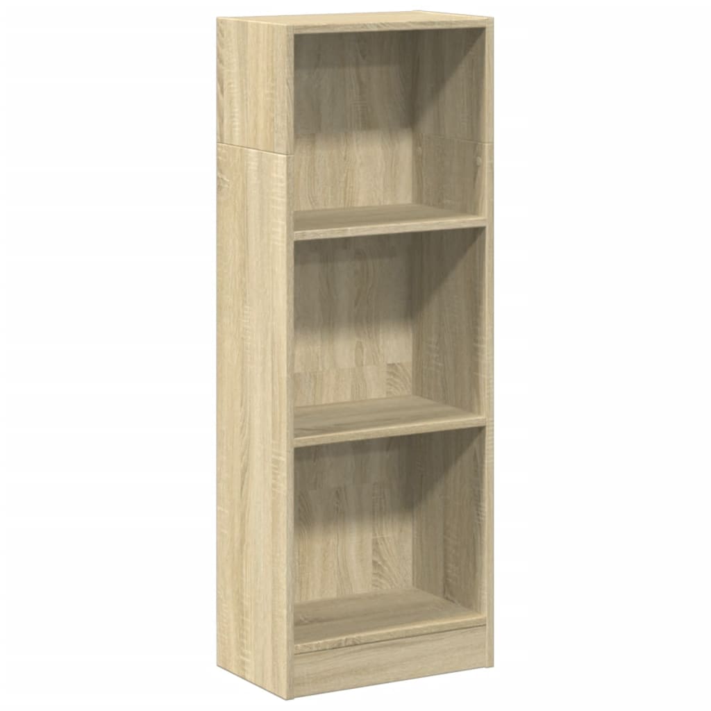 Bibliotecă, stejar sonoma, 40x24x109 cm, lemn prelucrat