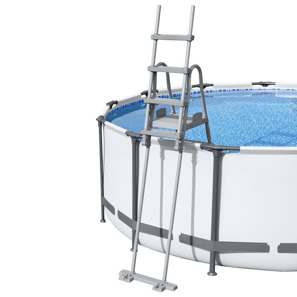 Bestway Scară de siguranță piscină cu 4 trepte Flowclear, 132 cm