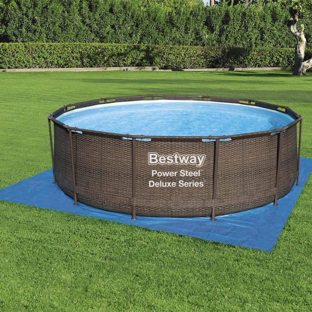 Bestway Pânză de sol pentru piscină Flowclear, 396 x 396 cm