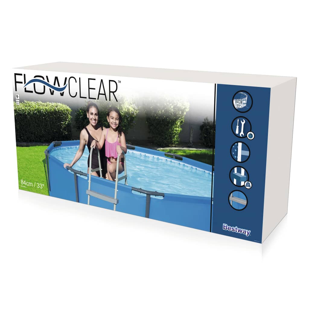 Bestway Scară piscină cu 2 trepte, 84 cm, 58430