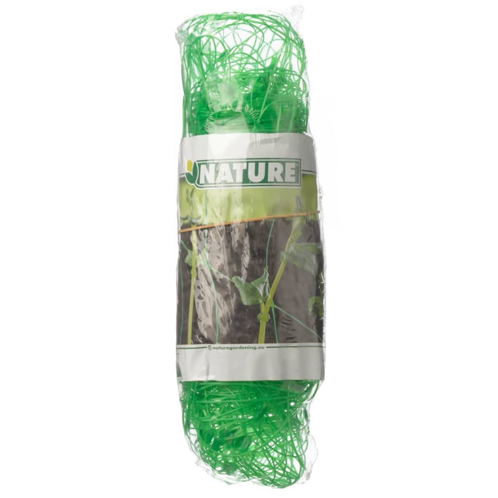 Nature Plasă pentru cățărare plante, verde, 2 x 5 m, 6030430