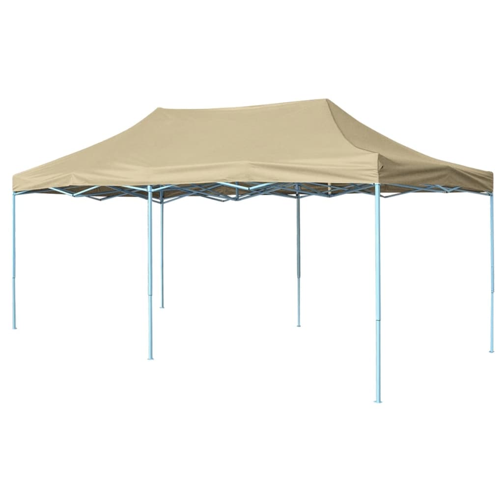 Cort pliabil Pop-Up 3x6 m Crem/Alb