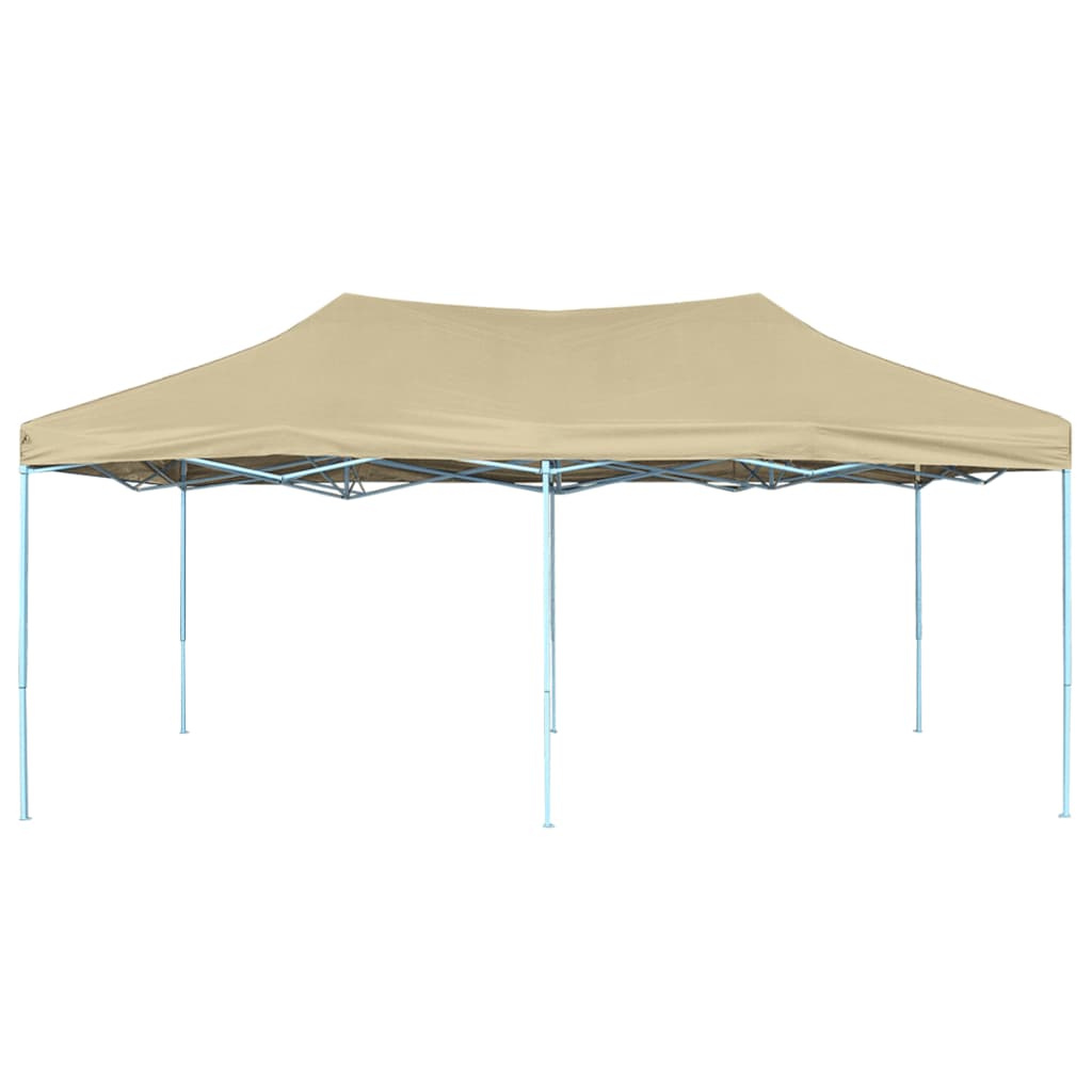 Cort pliabil Pop-Up 3x6 m Crem/Alb