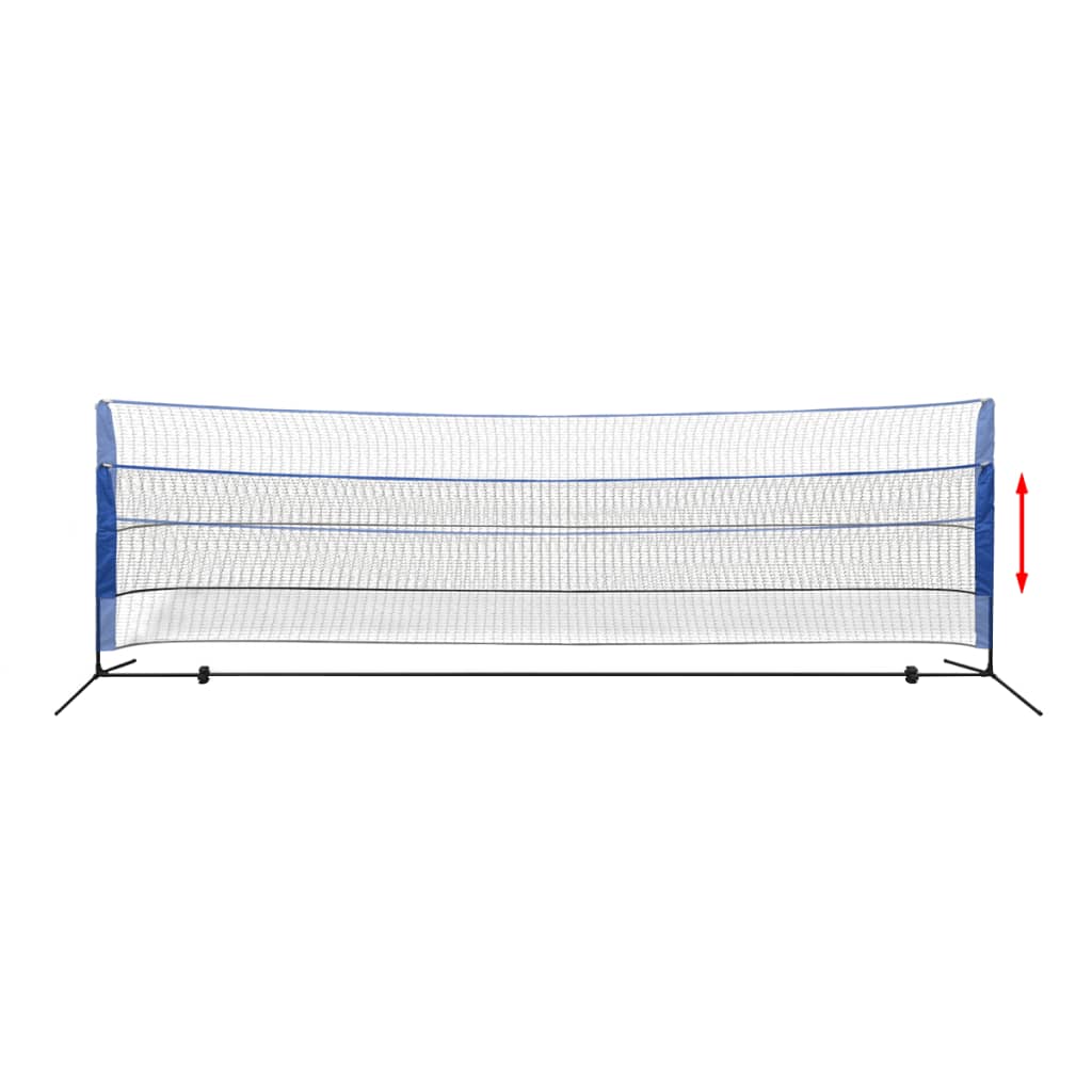 Set fileu de badminton, cu fluturași, 500x155 cm