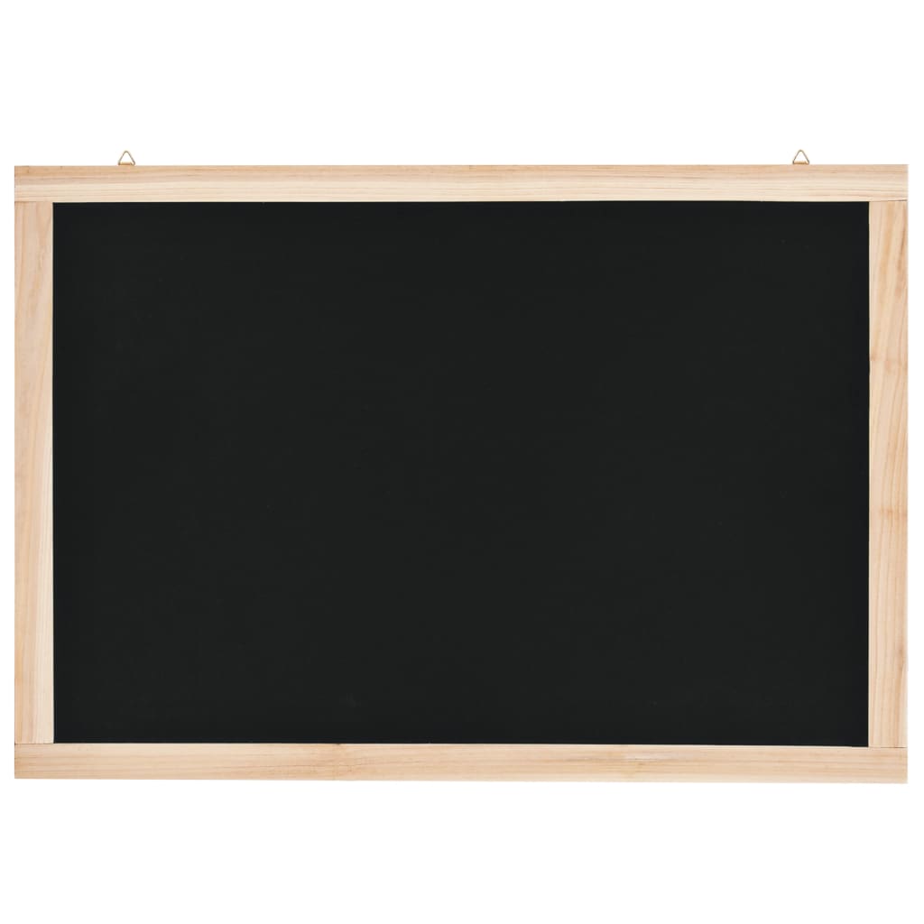 Tablă neagră pentru perete, lemn de cedru, 40 x 60 cm