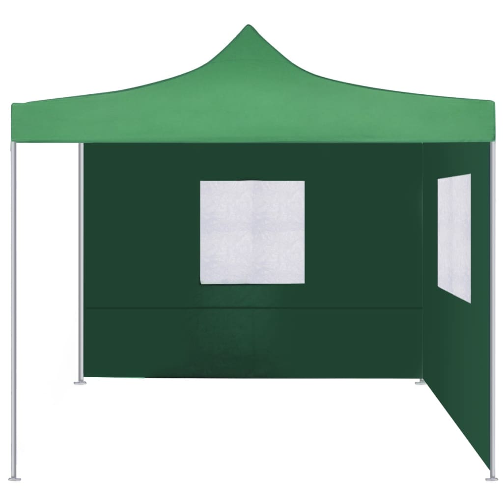 Cort pliabil cu 2 pereți, verde, 3 x 3 m