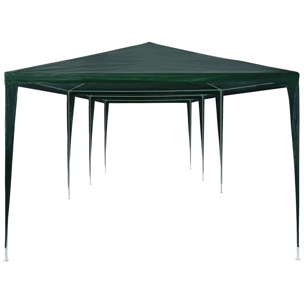 Cort de petrecere, verde, 3 x 9 m, PE