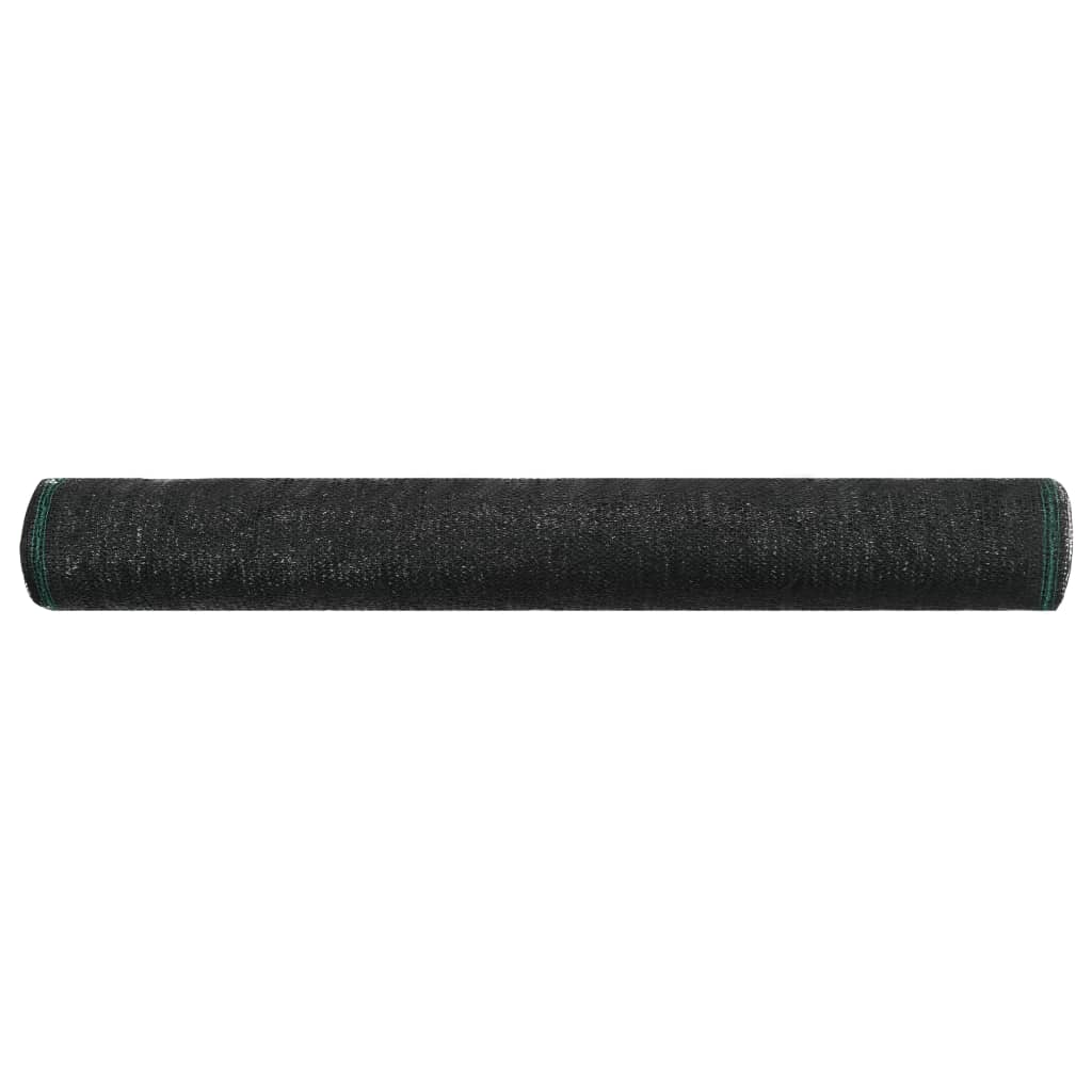 Plasă teren de tenis, negru, 1,4x25 m, HDPE