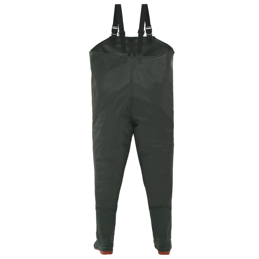 Pantaloni de vânătoare cu cizme, verde, mărime 41