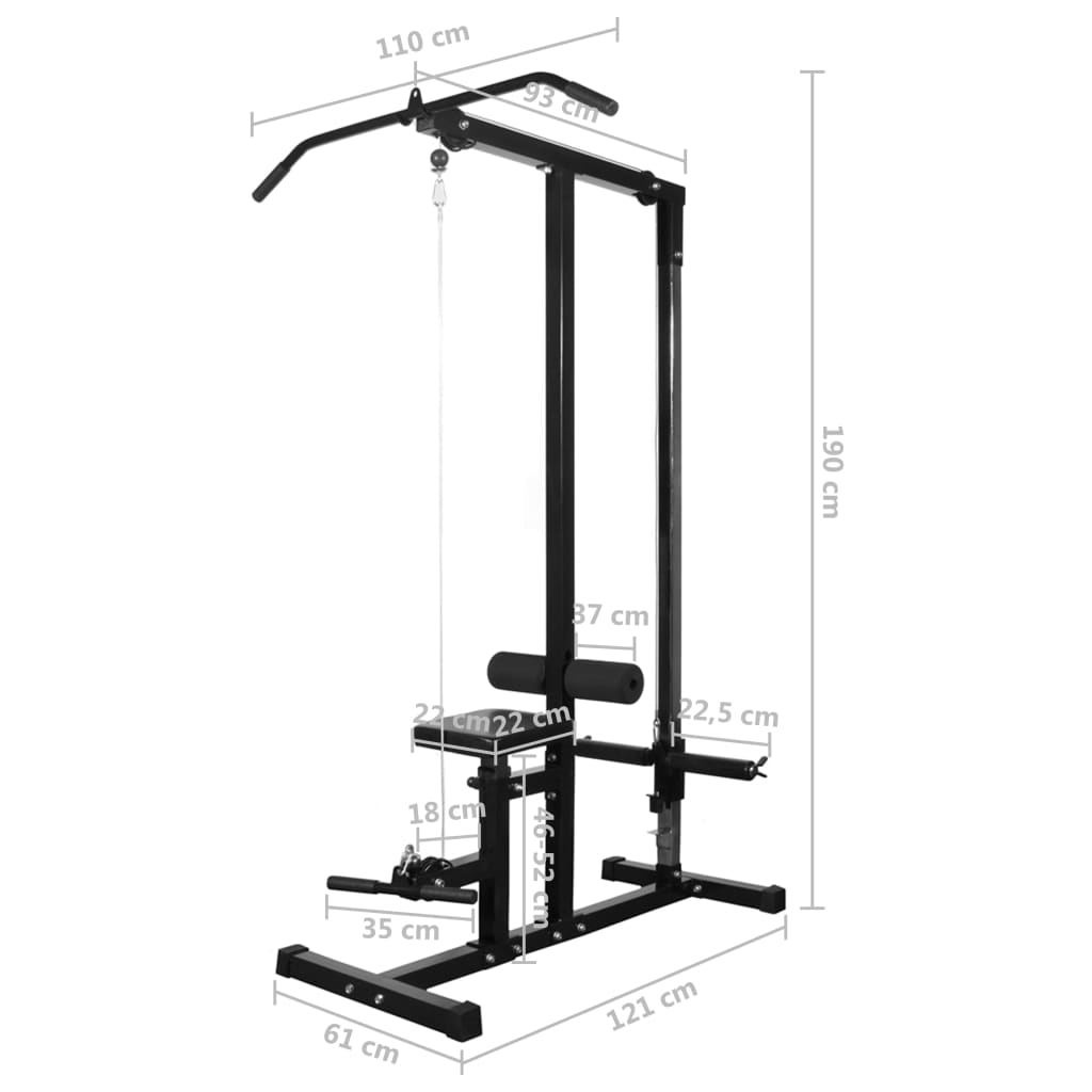 Aparat fitness multifuncțional fără greutăți