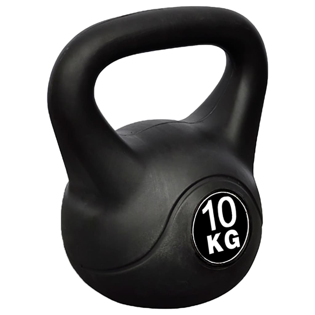 Greutate tip bilă cu mâner Kettlebell, 10 kg