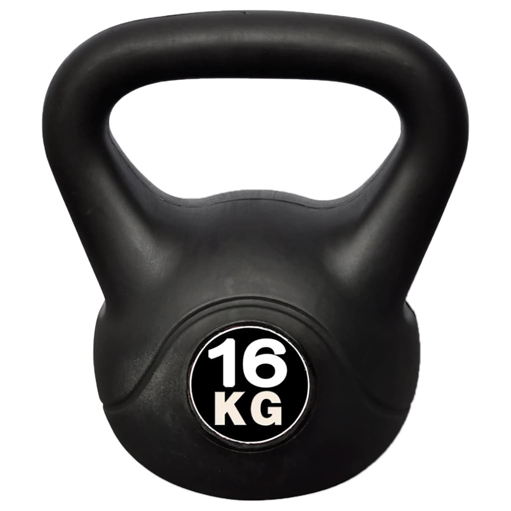 Greutate tip bilă cu mâner Kettlebell, 16 kg