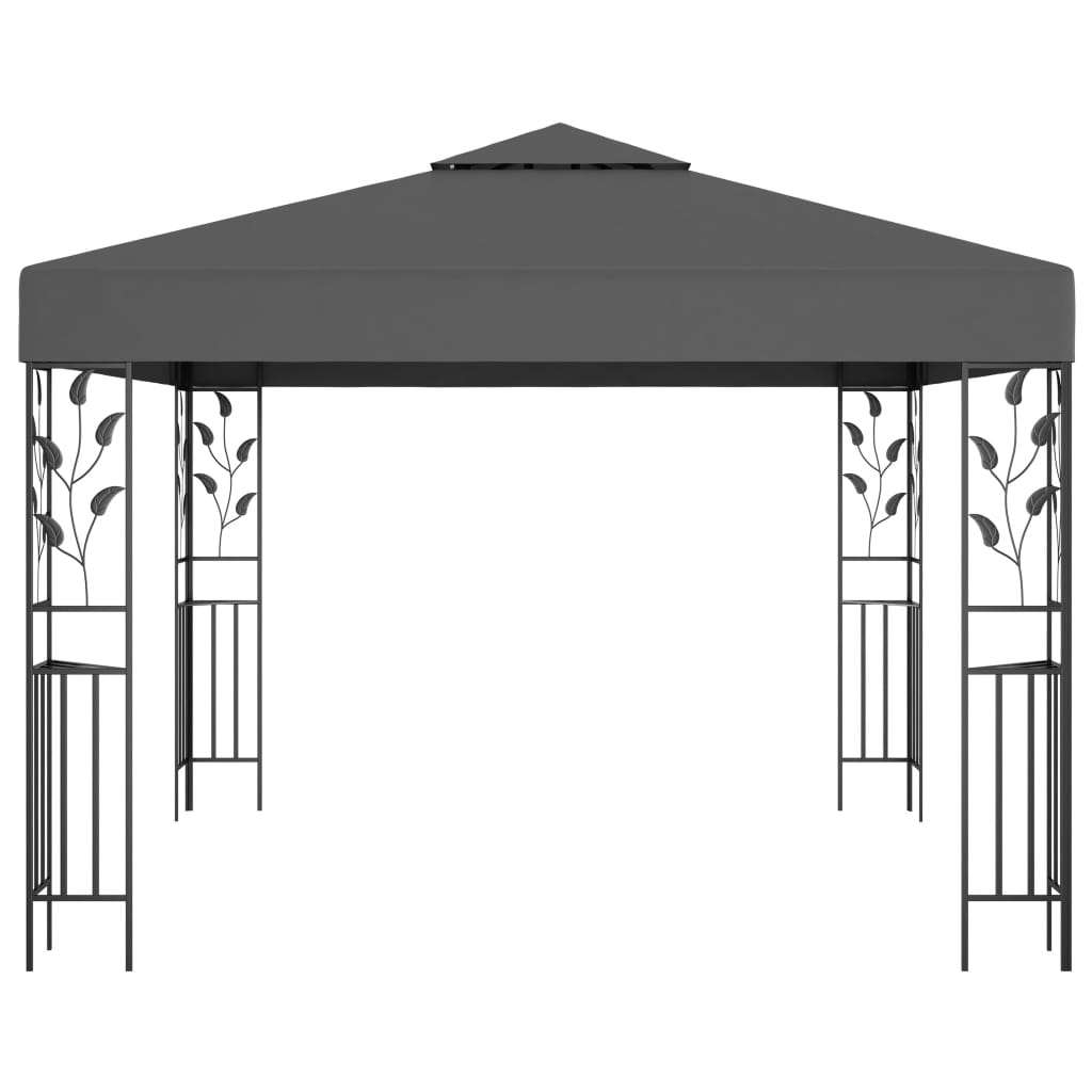 Pavilion, antracit, 3 x 3 m