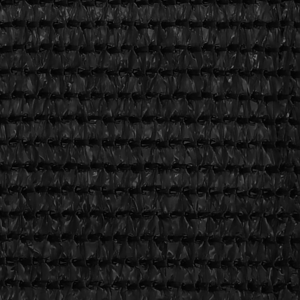 Covor pentru cort, negru, 250x250 cm