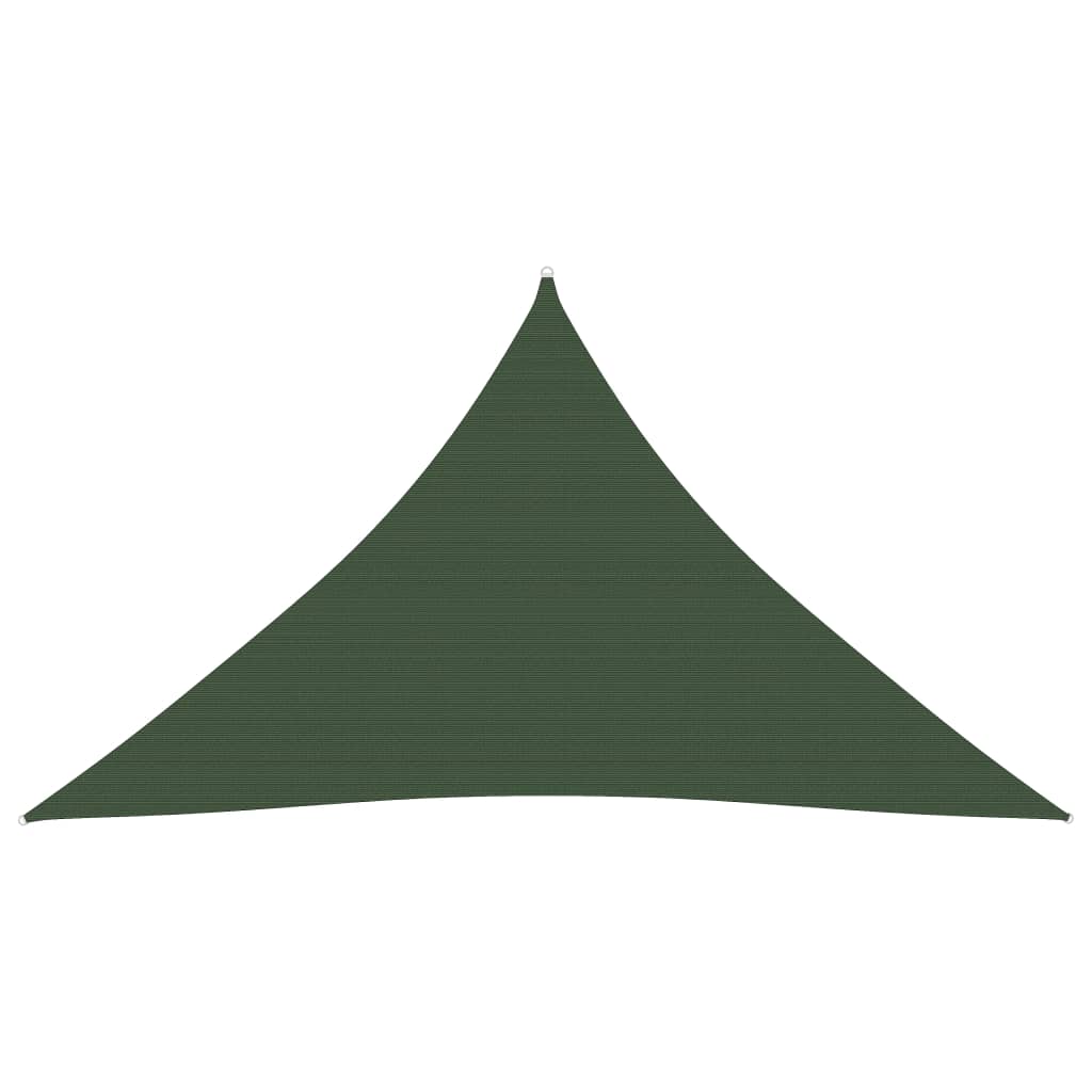 Pânză parasolar, verde închis, 5x5x6 m, 160 g/m², HDPE