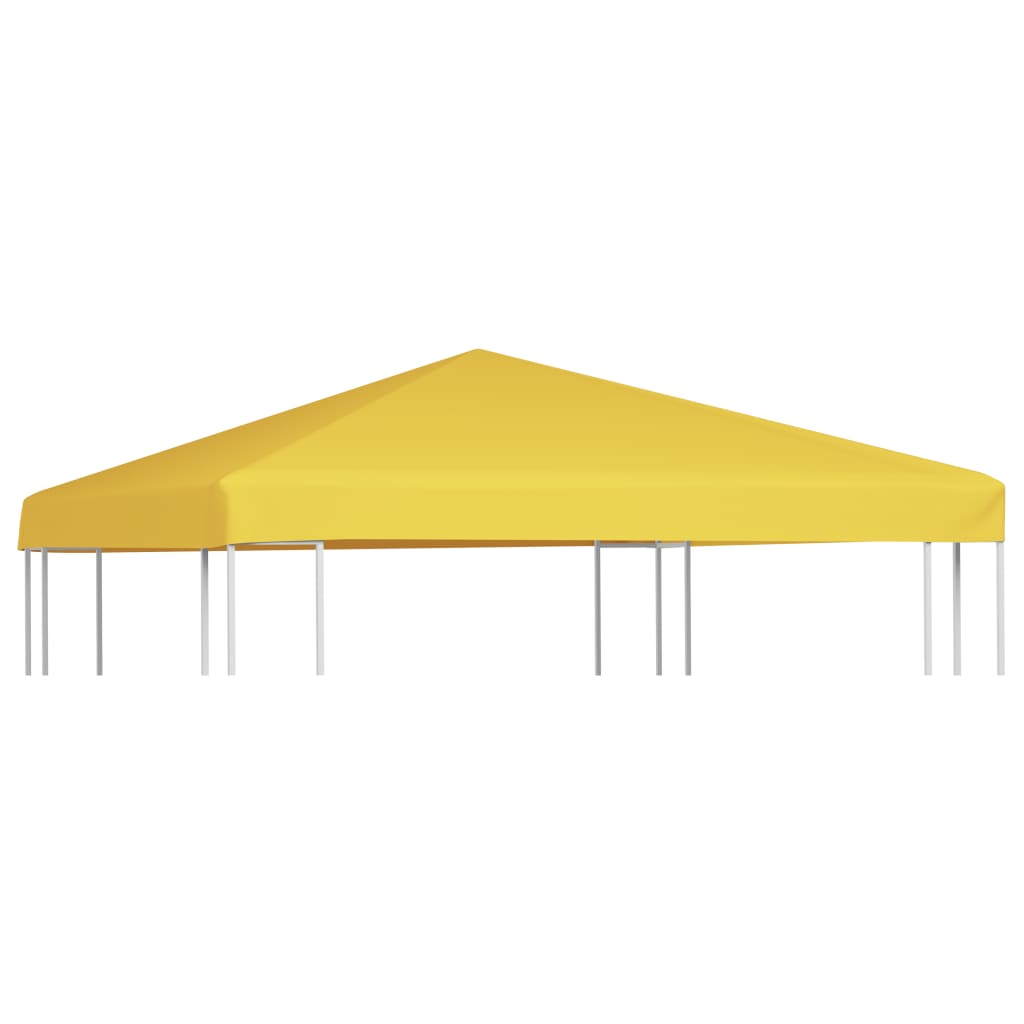 Acoperiș de pavilion, galben, 3 x 3 m, 270 g/m²