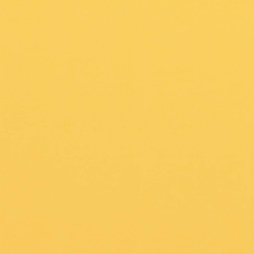 Prelată balcon galben 120x400 cm țesătură Oxford