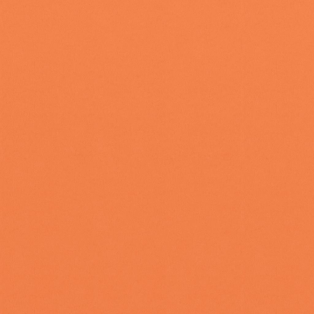 Prelată balcon portocaliu 75x300 cm țesătură Oxford