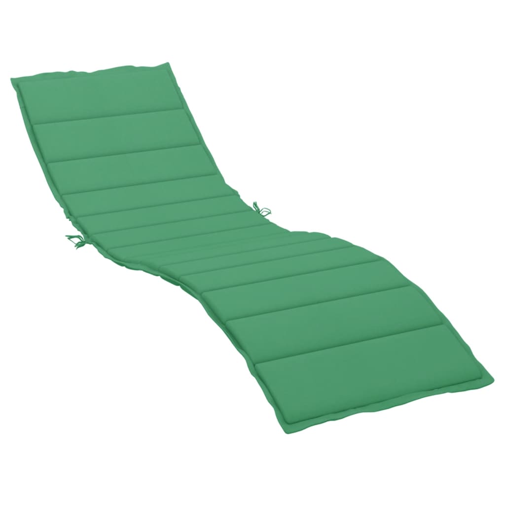 Pernă de șezlong, verde, 200x50x3 cm, textil oxford