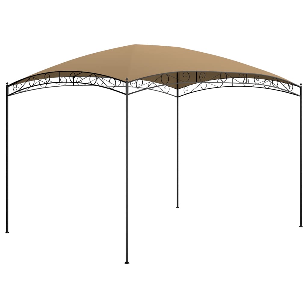 Pavilion, gri taupe, 3x4x2,65 m, 180 g/m²