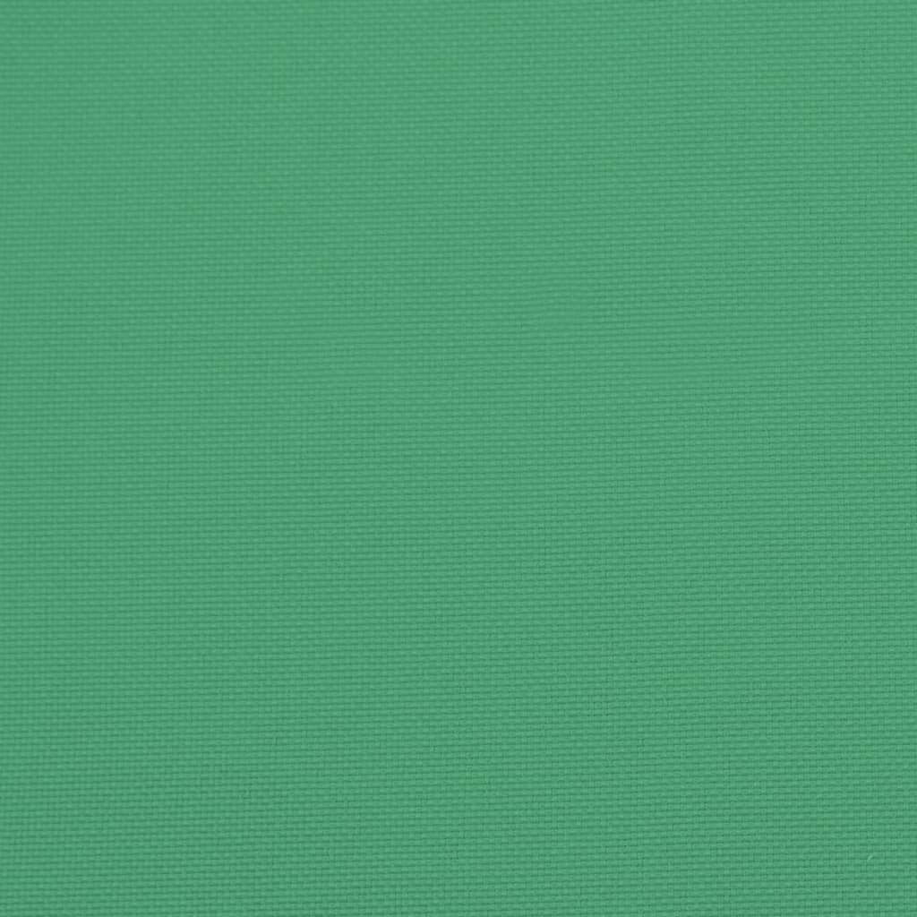 Pernă de paleți, verde, 60x60x12 cm, material textil