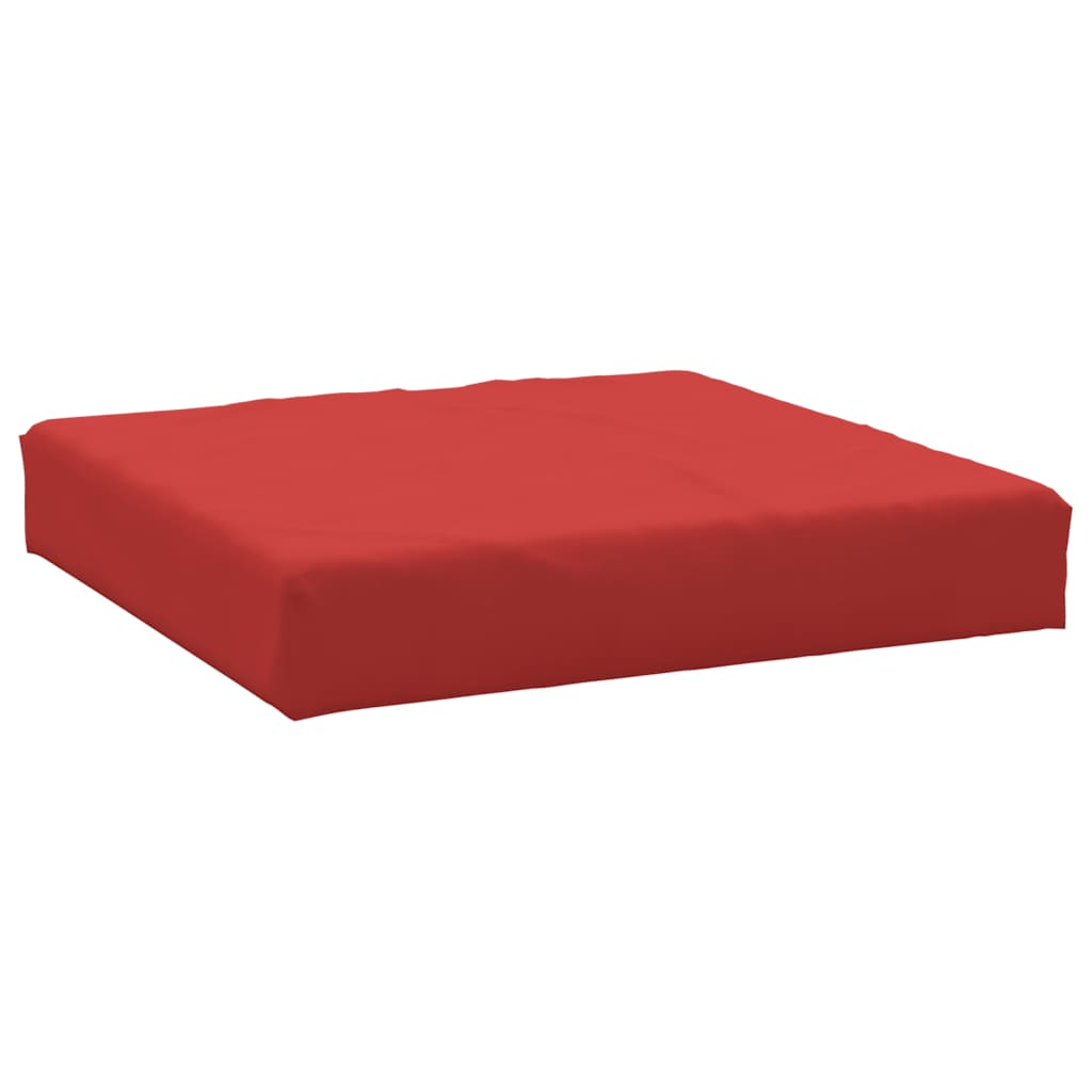 Perne pentru canapea din paleți, 2 buc., roșu, textil