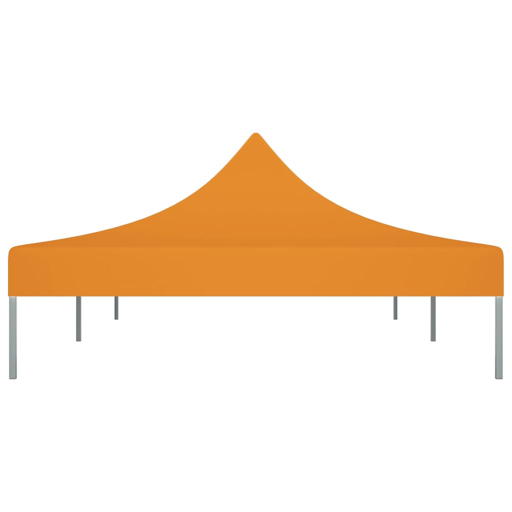 Acoperiș pentru cort de petrecere, portocaliu, 6x3 m, 270 g/m²