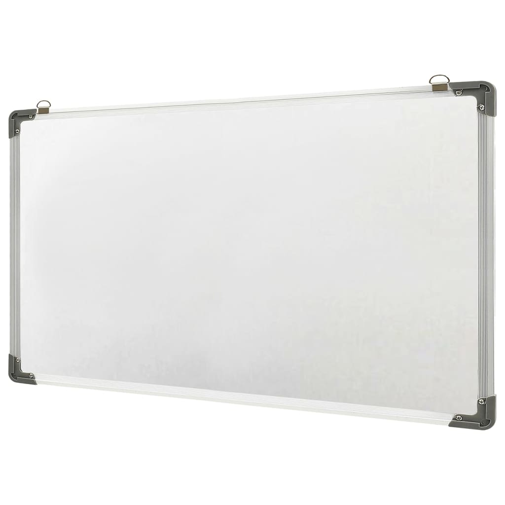 Tablă magnetică albă, 110x60 cm, oțel