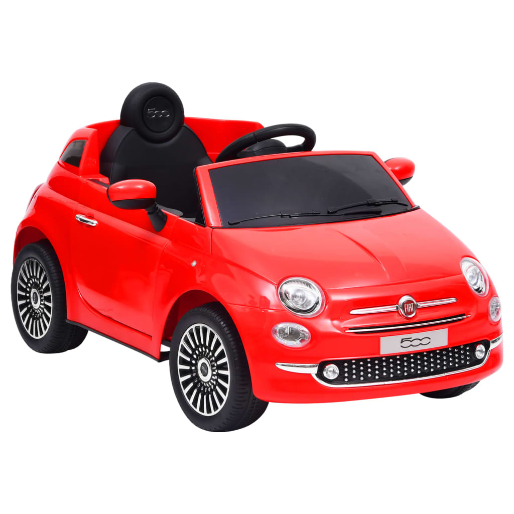 Mașină electrică pentru copii Fiat 500, roșu