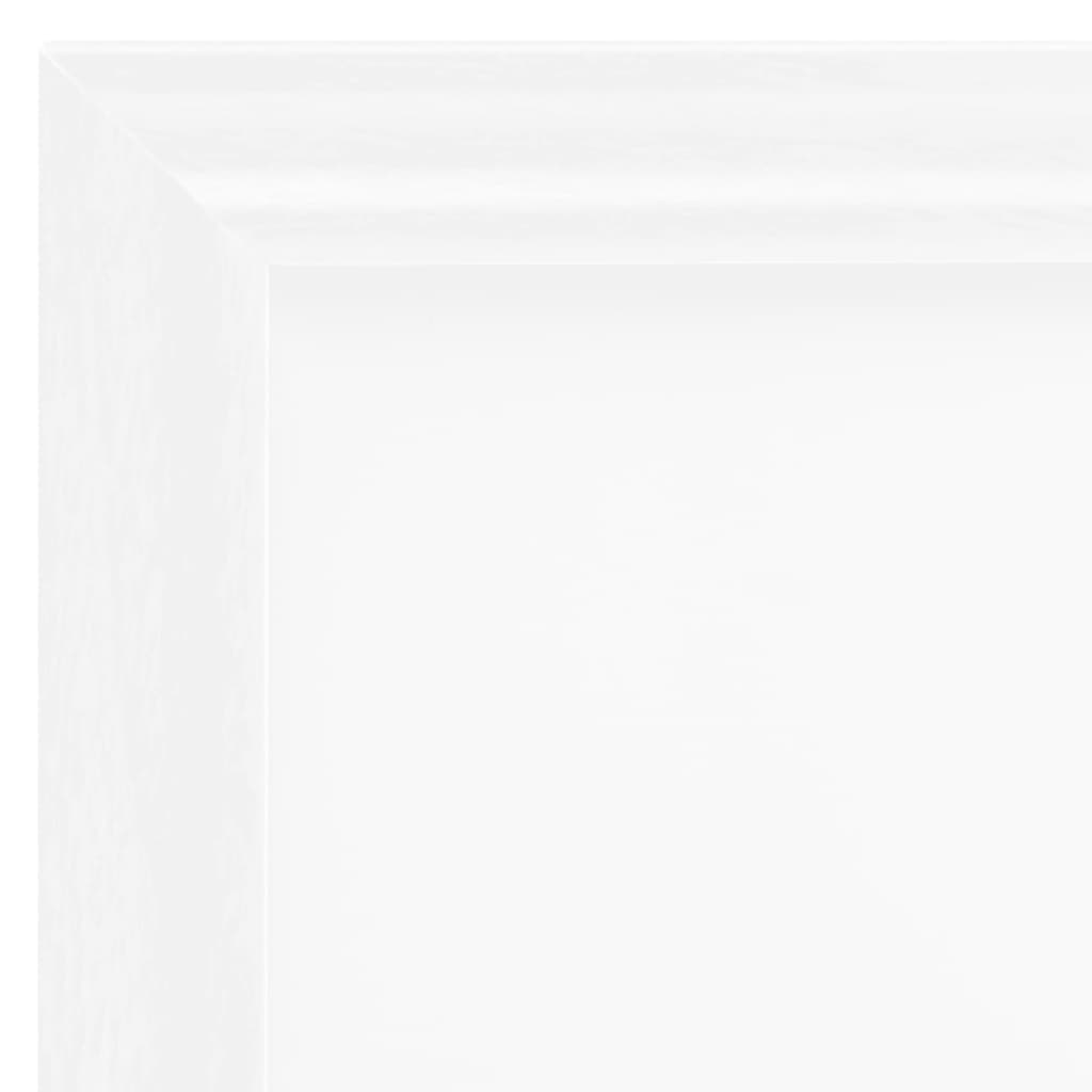 Rame foto colaj pentru masă, 3 buc., alb, 13x18 cm MDF