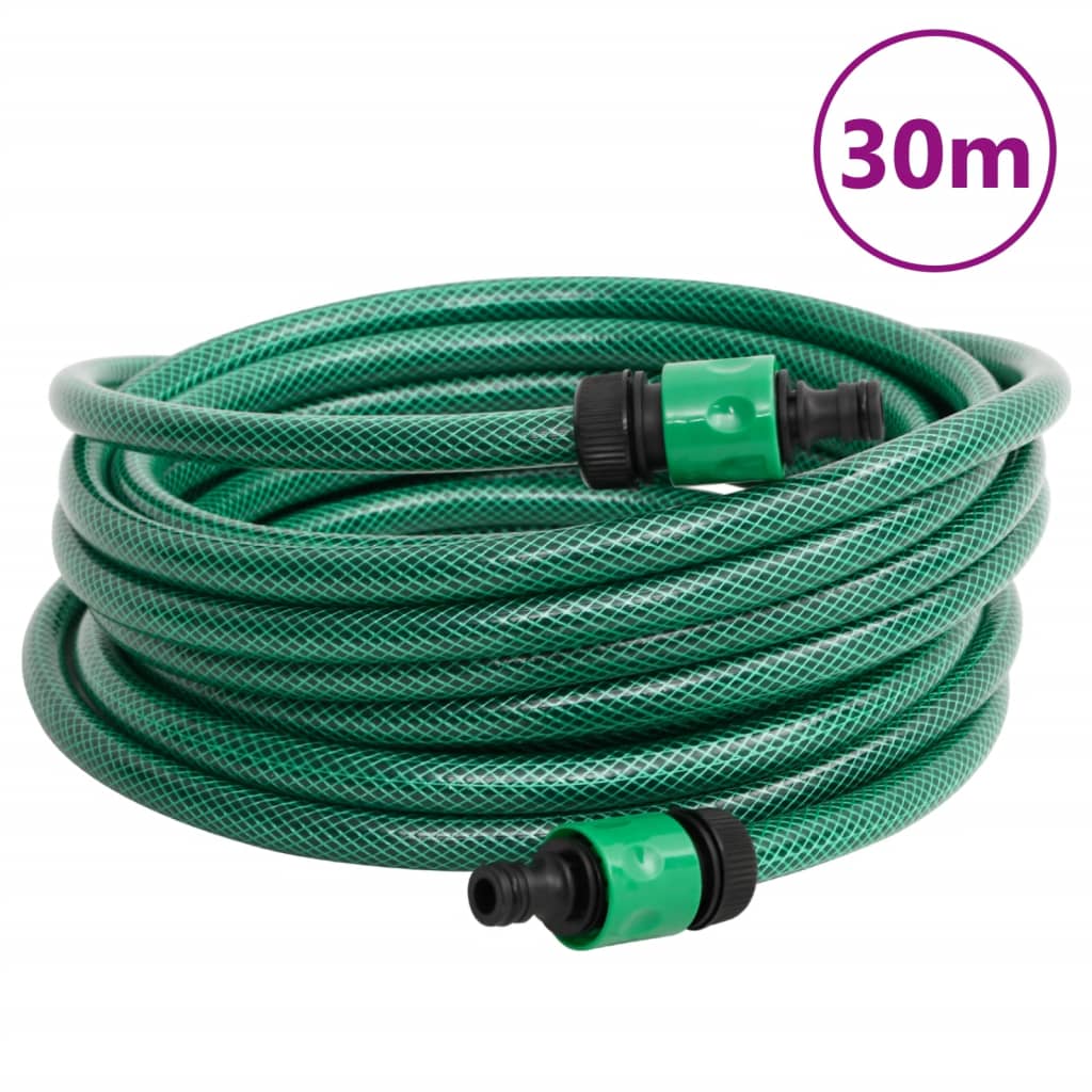 Furtun de piscină, verde, 30 m, PVC