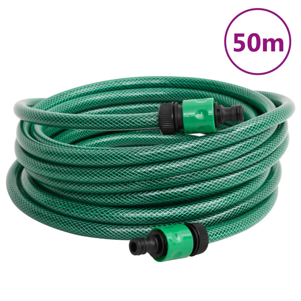 Furtun de piscină, verde, 50 m, PVC