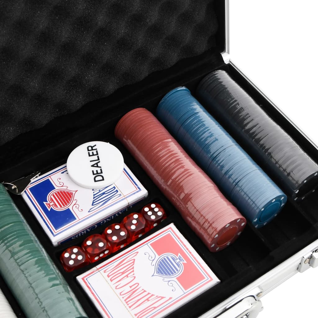 Set de jetoane de poker 300 buc. 4 g